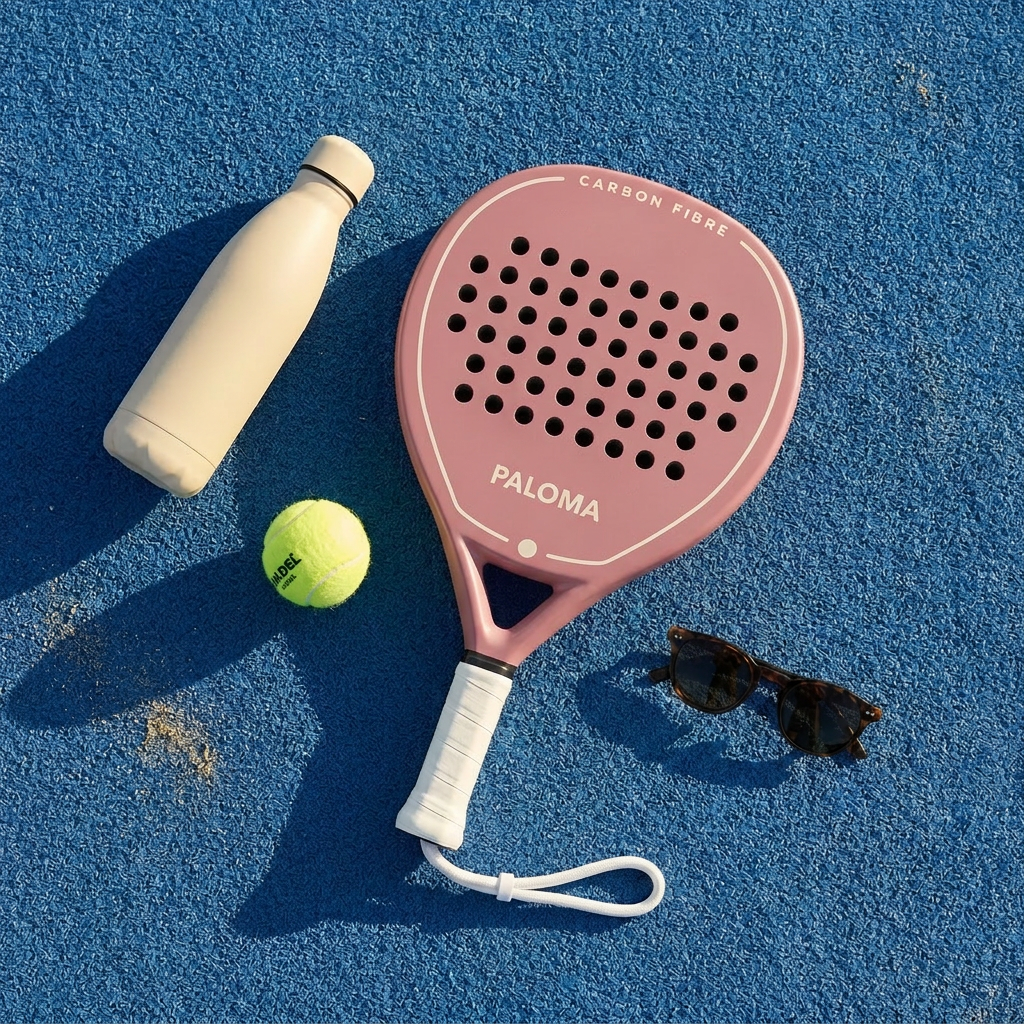 Paloma Padel Racket — Paloma Pink