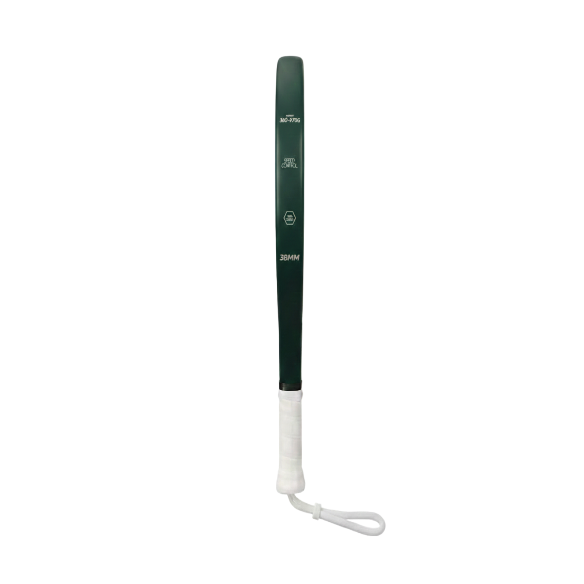 Ivory Green racket on court
